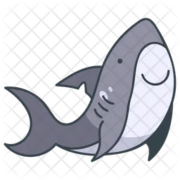 White Shark  Icon