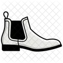 Footwear Icon Flat Style Symbol