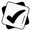 White Tick  Icon
