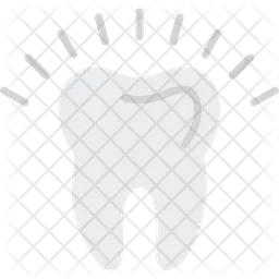 White Tooth  Icon