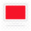 Whiteboard Presentation Education Icon