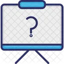 Whiteboard Question Question Mark Icon