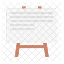 Whiteboard Classroom Teaching Icon