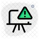 Warn Und Alarm Whiteboard Symbol