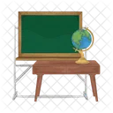 Whiteboard Presentation Board Icon