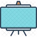 Whiteboard Frame Education Icon