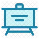 Whiteboard Presentation Board Icon