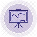 Whiteboard Line Icon Icon