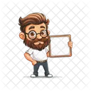 Presentation Board Education Icon