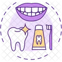 Teeth Dental Whitening Icon