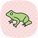 Whitestreefrog Amphibian Slimy Icon