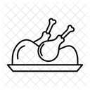 全体の鶏  アイコン