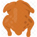 Roast Chicken Baked Icon