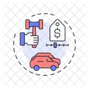 Sales Dealerships Auction Icon