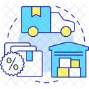Wholesale discounts  Icon