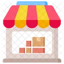 Wholesaler Market Shop Icon