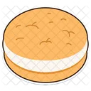 Whoopie Sandwich Marshmallow Icon