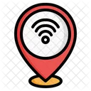 Wi Fi Internet Mapas Ícone