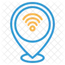 Wi Fi Internet Mapas Ícone