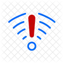 Alerta De Atencao Wifi Ícone