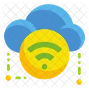 Wi-fi na nuvem  Ícone
