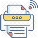 Wi Fi Printer Printer Printing Icon