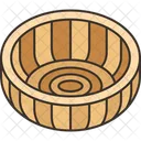 Wicker Baskets Storage Icon