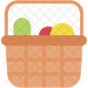 Wicker basket  Icon