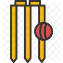 Wickets Out Ball Icon