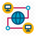 Wide Area Network  Icon