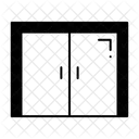 Wide Entrance Entrance Door Icon