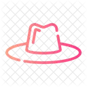 Wide Hat Fashion Sun Icon