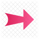 Flat Illustration Arrow Icon
