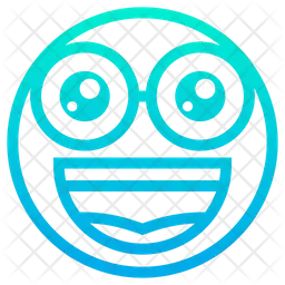 Wide Smiley Face Emoji Icon