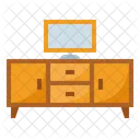 Furniture Home Living Furnishing Icon