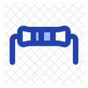 Teile Elektrische Komponente Blau Symbol