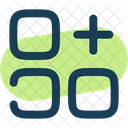 Widget Adicionar Adicionar Menu Ícone