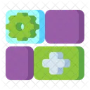Widget Webvorlage Weblayout Symbol