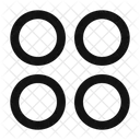 Widget Menu Grid Symbol