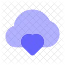 Wie Cloud Wie Cloud Daten Cloud Icon