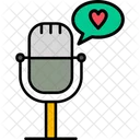 Wie Podcast  Symbol