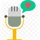 Wie Podcast  Symbol