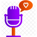 Wie Podcast  Symbol