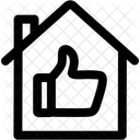 Wie Zu Hause Komfortabel Gemutlich Symbol