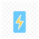 Wiederaufladbarer Lithium-Ionen-Akku  Symbol