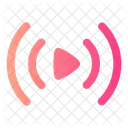 Abspielen Stream Musik Ton Symbol