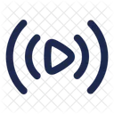 Abspielen Stream Musik Ton Symbol
