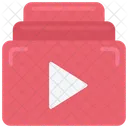 Wiedergabeliste Videos Start Symbol