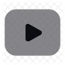 Wiedergabetaste Wiedergabe Video Icon