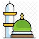 Nabawi Moschee Islamisch Moschee Symbol